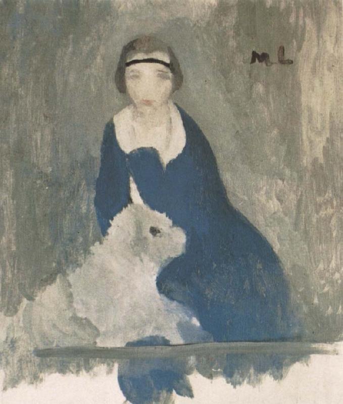 Marie Laurencin Asijici and dog